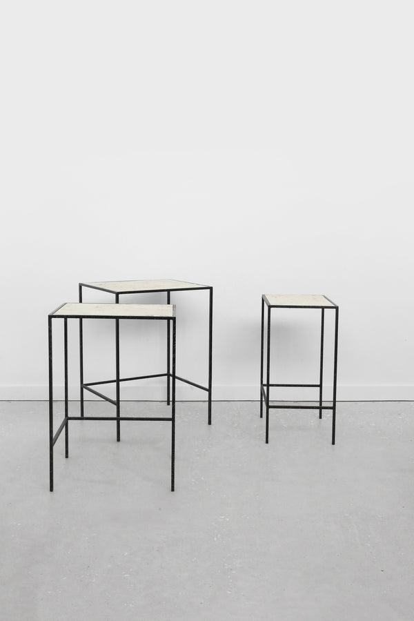 Wrought Iron Nesting Table Set