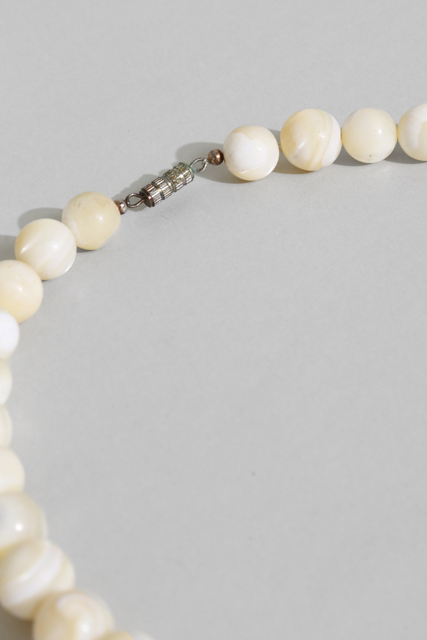 Mother of Pearl Bead Necklace