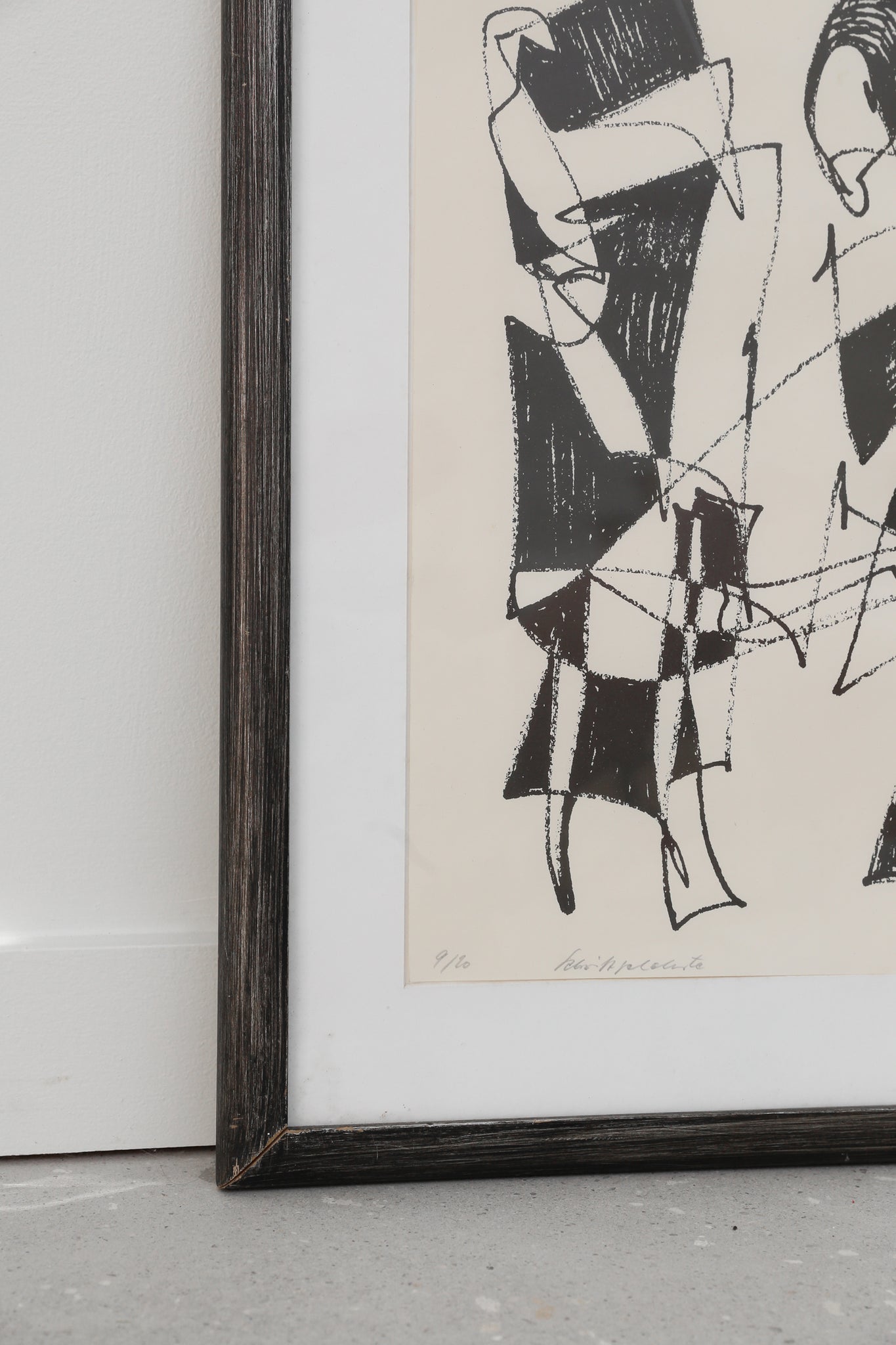 Abstract Drawing, Framed