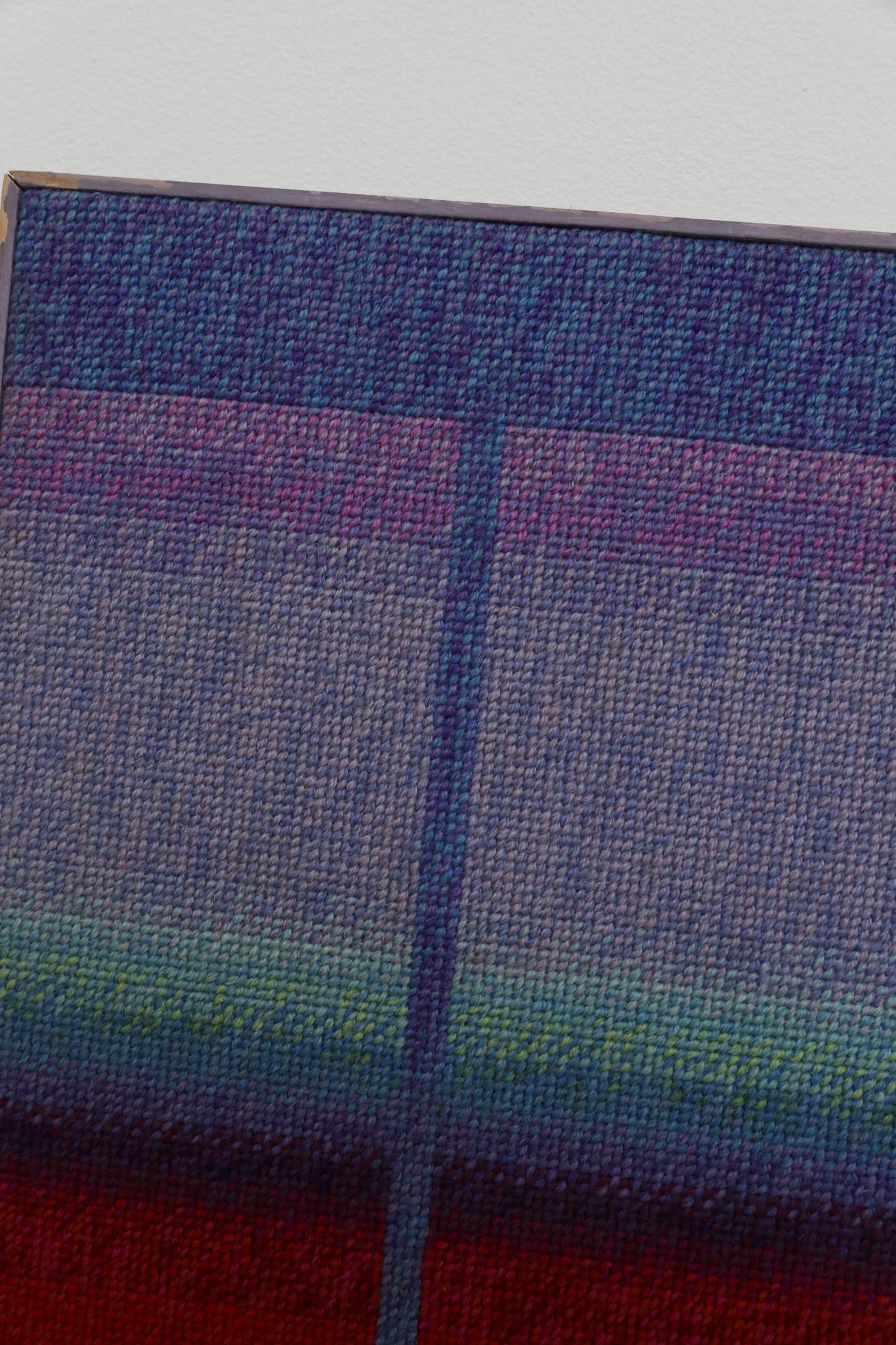 Horizon Needlepoint, Framed