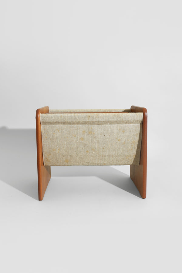 Teak Magazine Rack