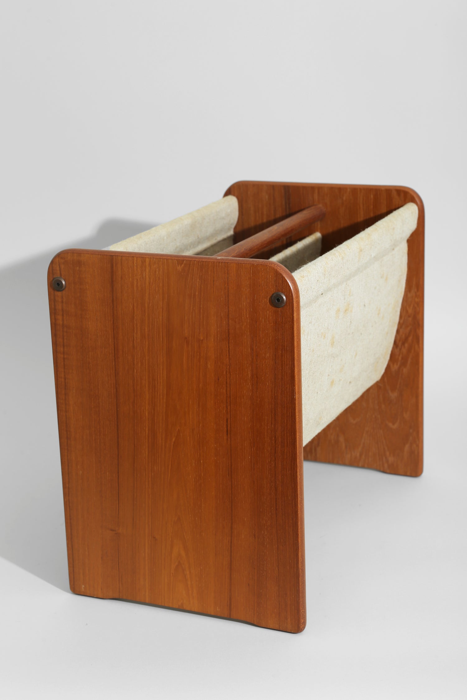 Teak Magazine Rack