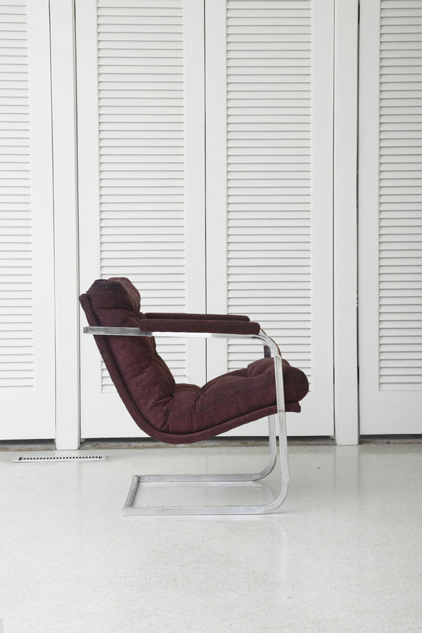 1970s Cantilever Lounge Chair