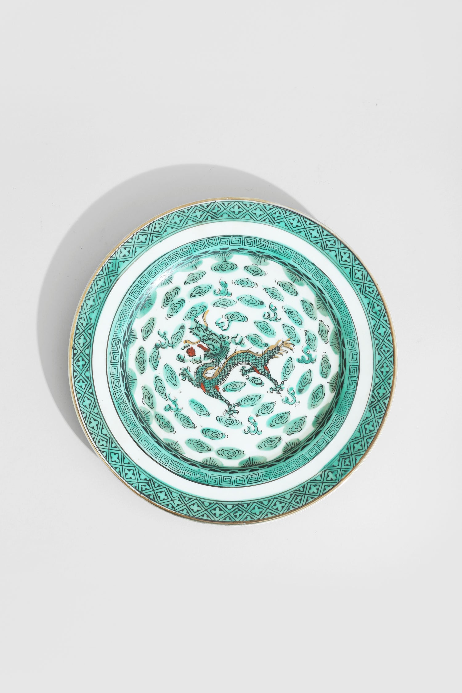 Porcelain Dragon Plate