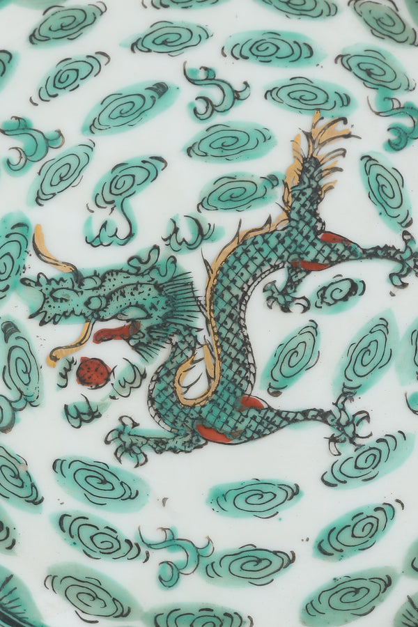Porcelain Dragon Plate