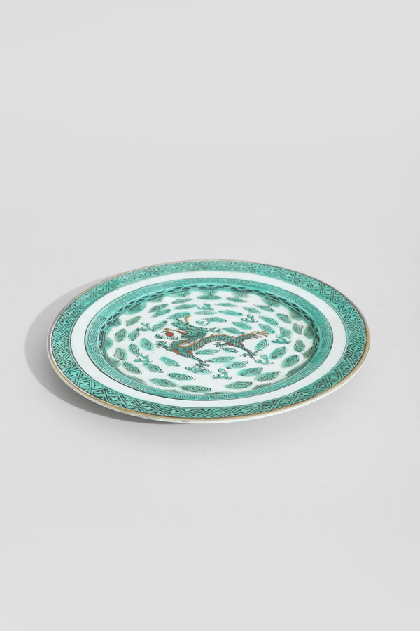 Porcelain Dragon Plate