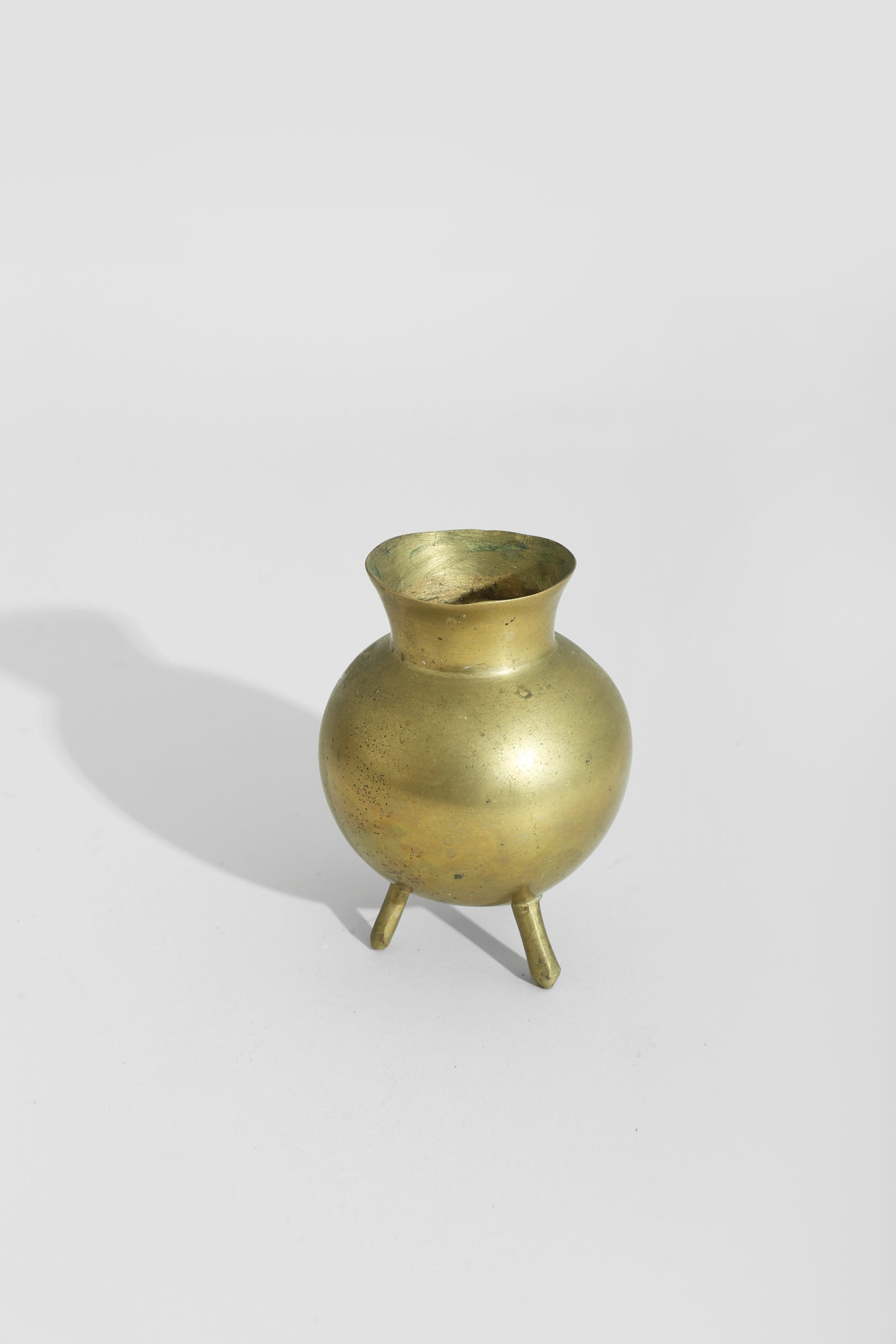 Brass Tripod Vessel