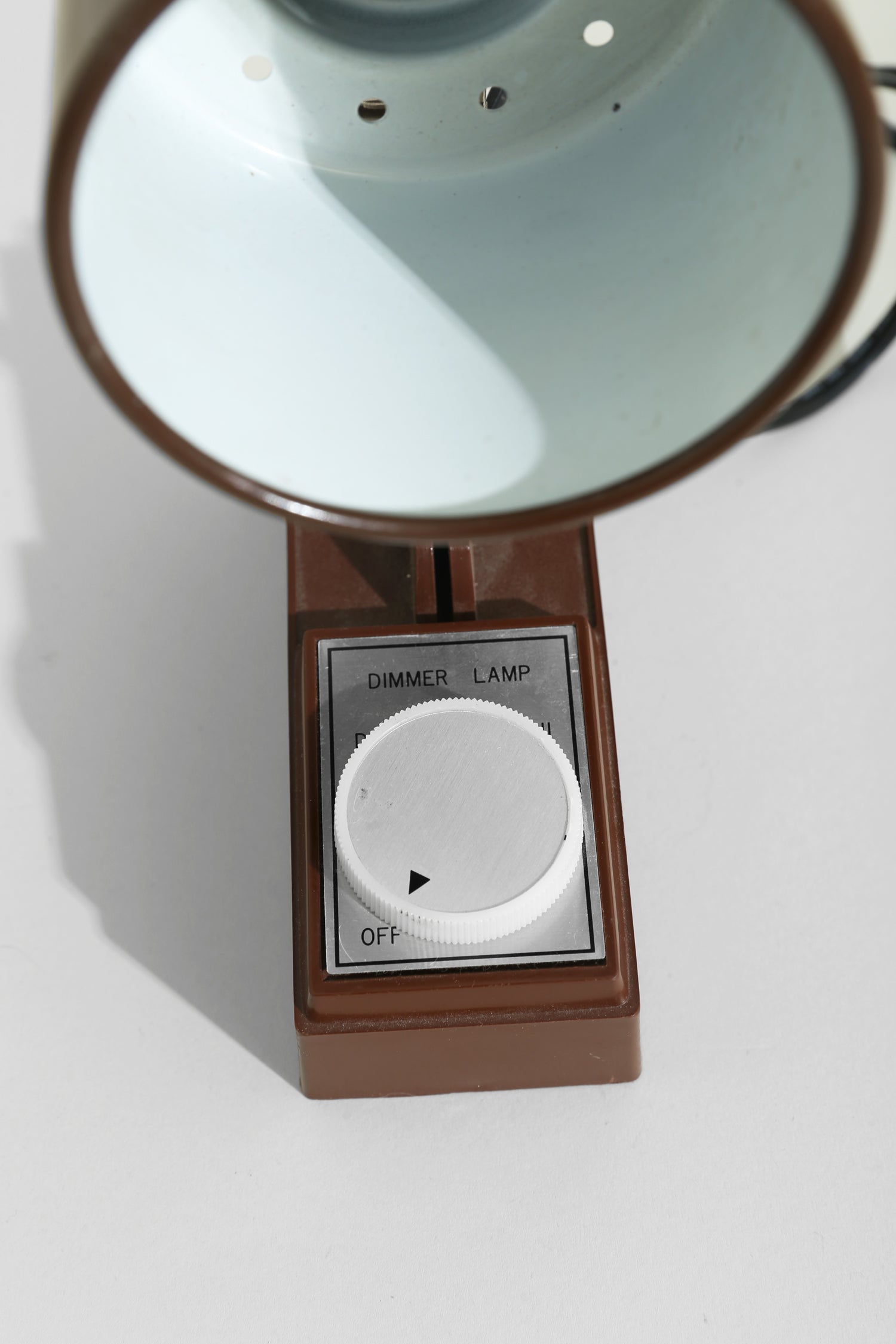 Brown & Chrome Task Lamp