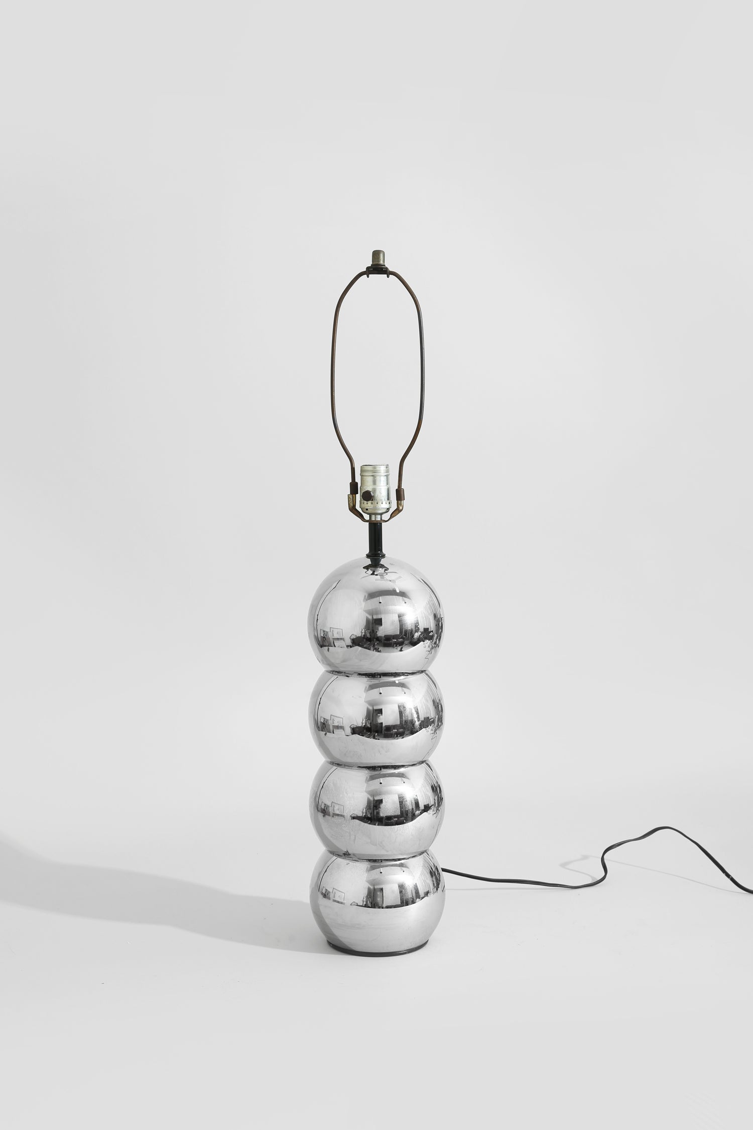 George Kovacs Chrome Table Lamp