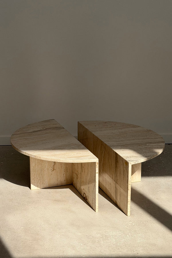 Travertine Modular Coffee Table