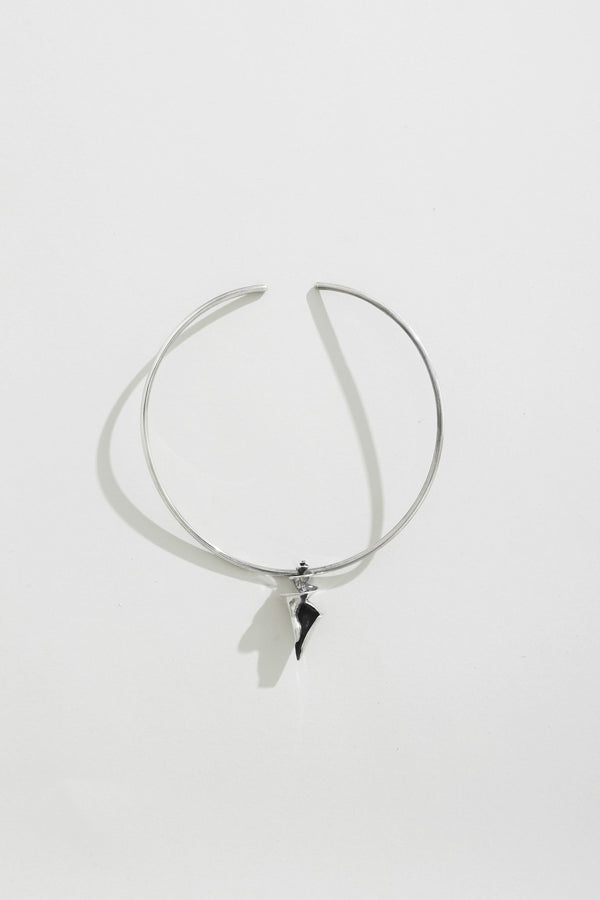 Spiral Shell Collar Necklace