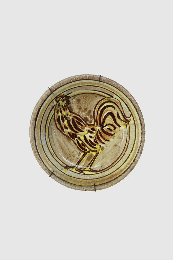 Folk Rooster Ceramic Hanging