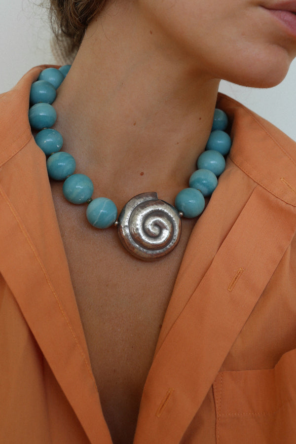 Spiral Shell Necklace