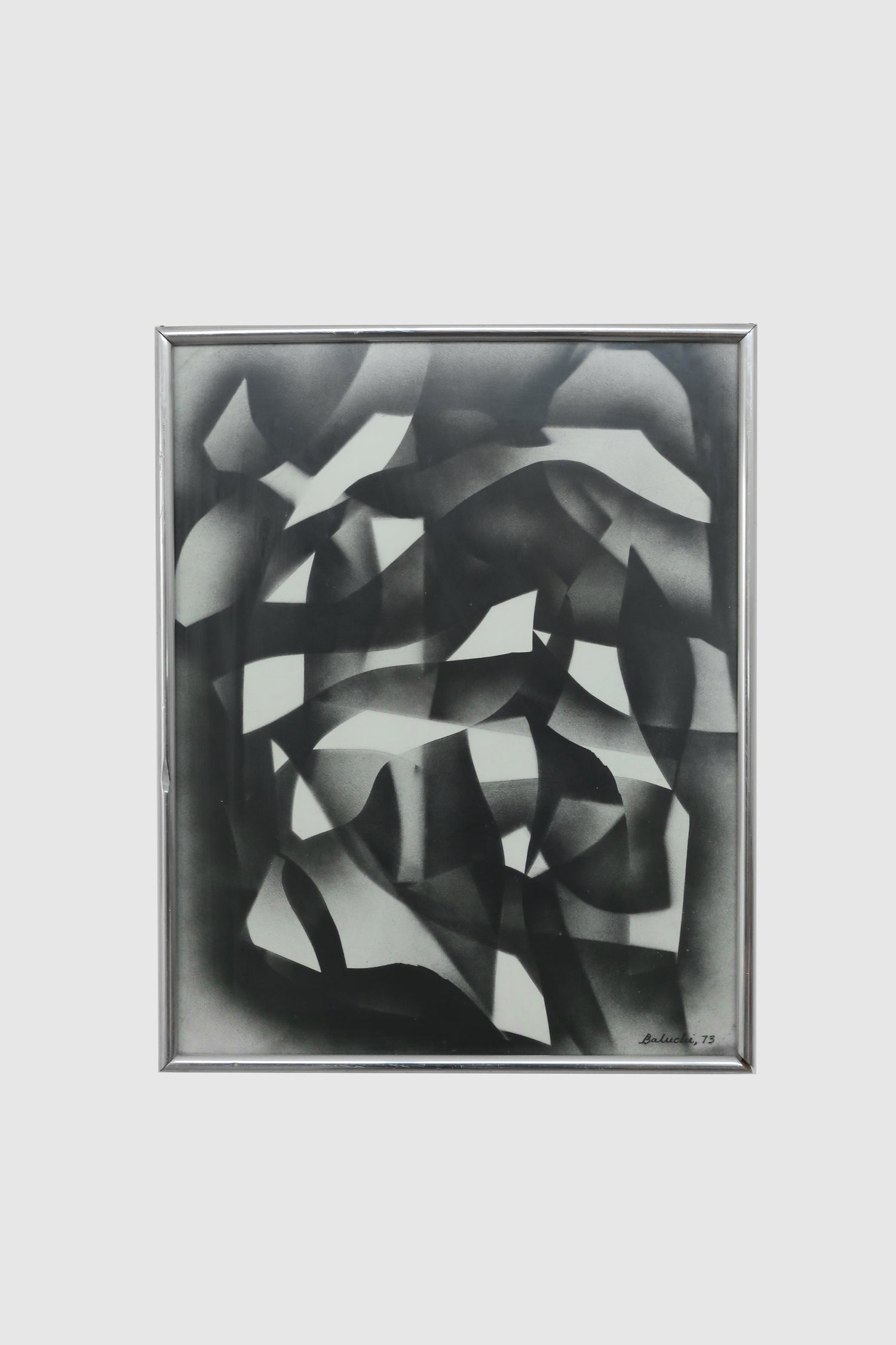 Abstract Composition, Signed 1973