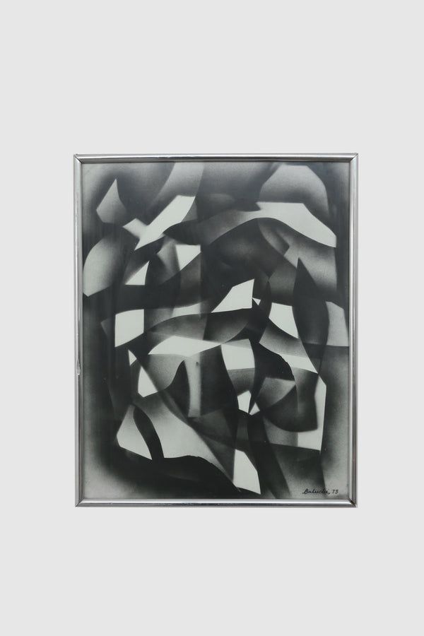 Abstract Composition, Signed 1973