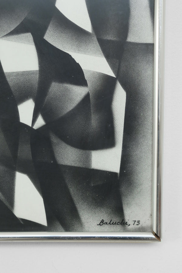 Abstract Composition, Signed 1973