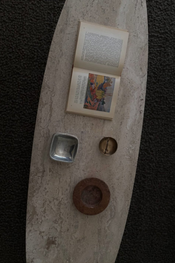 Brass Modernist Ashtray