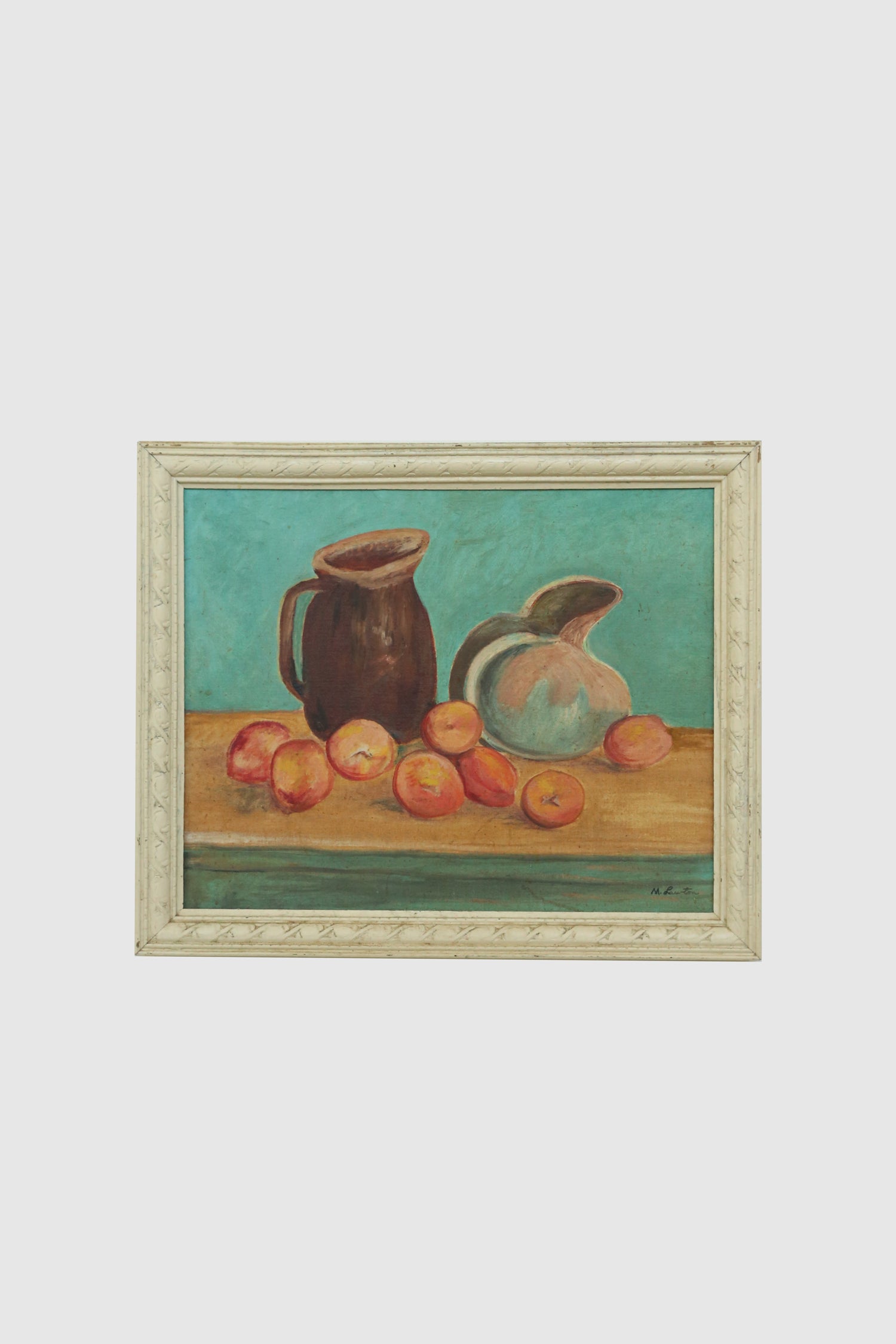 Fruit and Vessels Still Life Painting