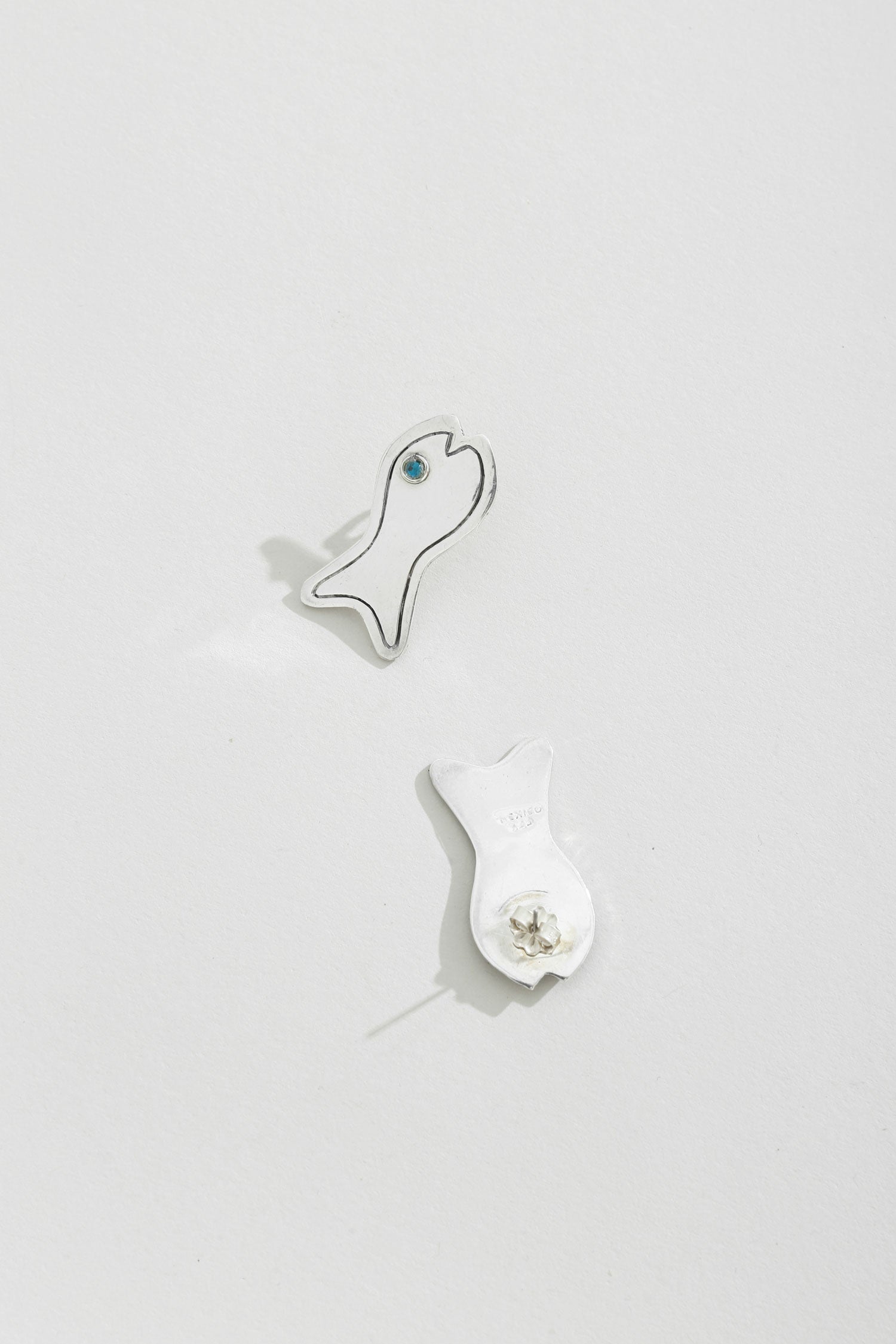 Sterling Fish Earrings