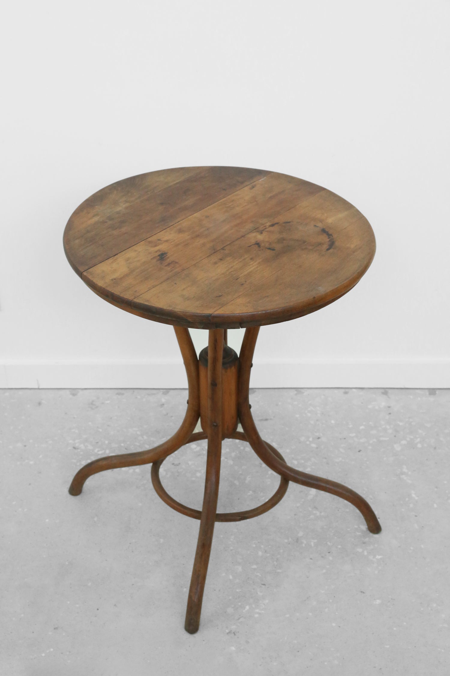 Antique Bentwood Café Table
