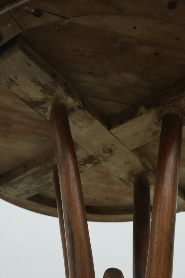 Antique Bentwood Café Table