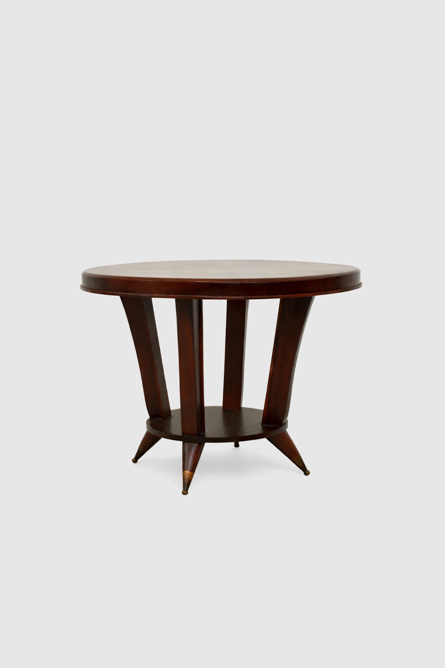 Secession Style Wood Side Table