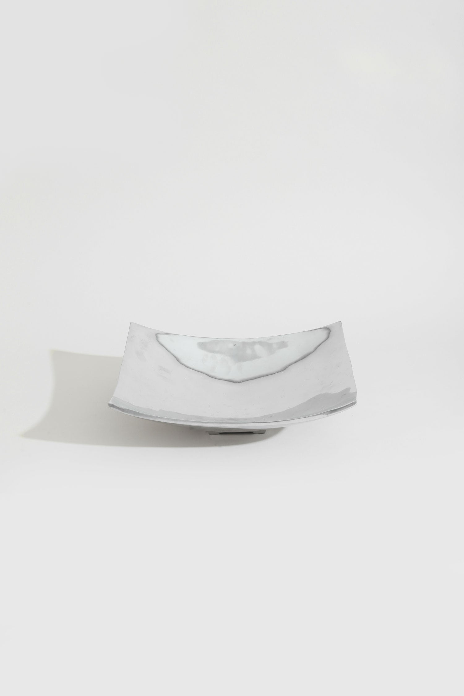 Chrome Pedestal Catchall