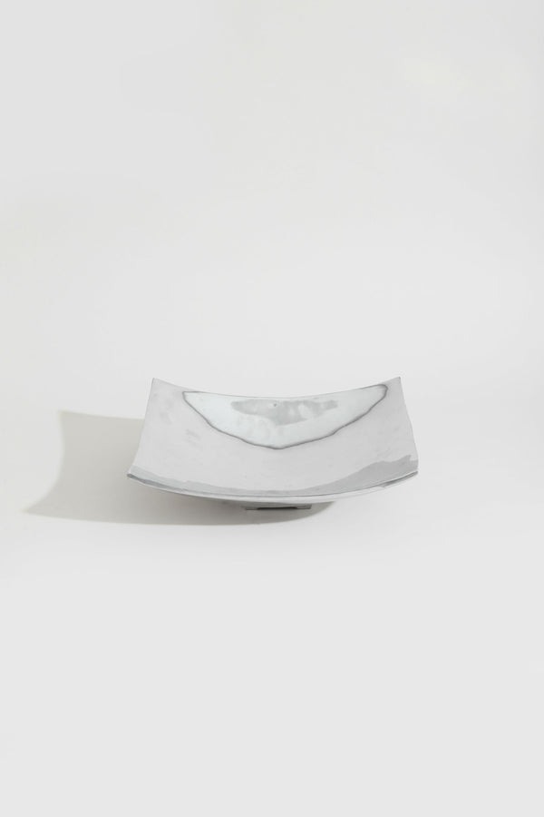 Chrome Pedestal Catchall