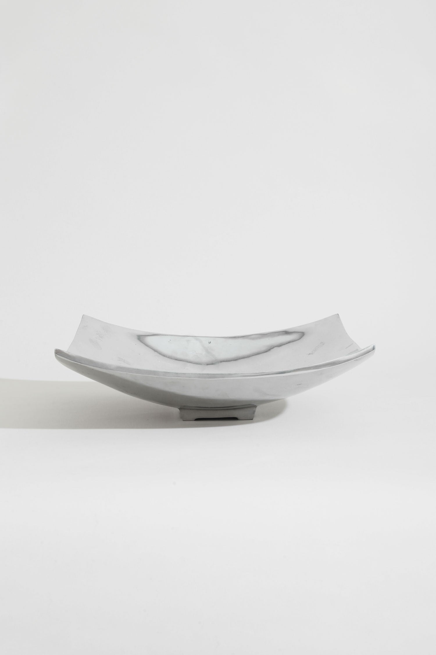 Chrome Pedestal Catchall