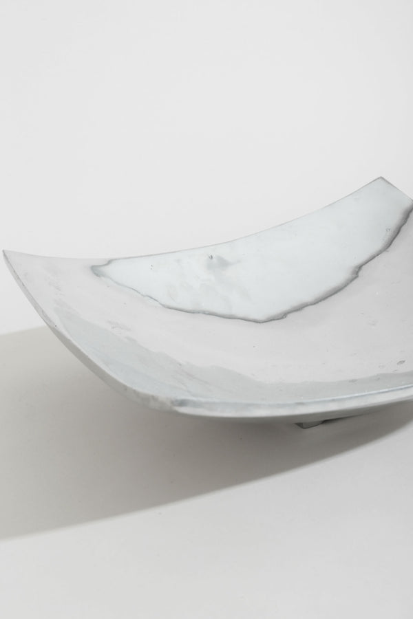 Chrome Pedestal Catchall