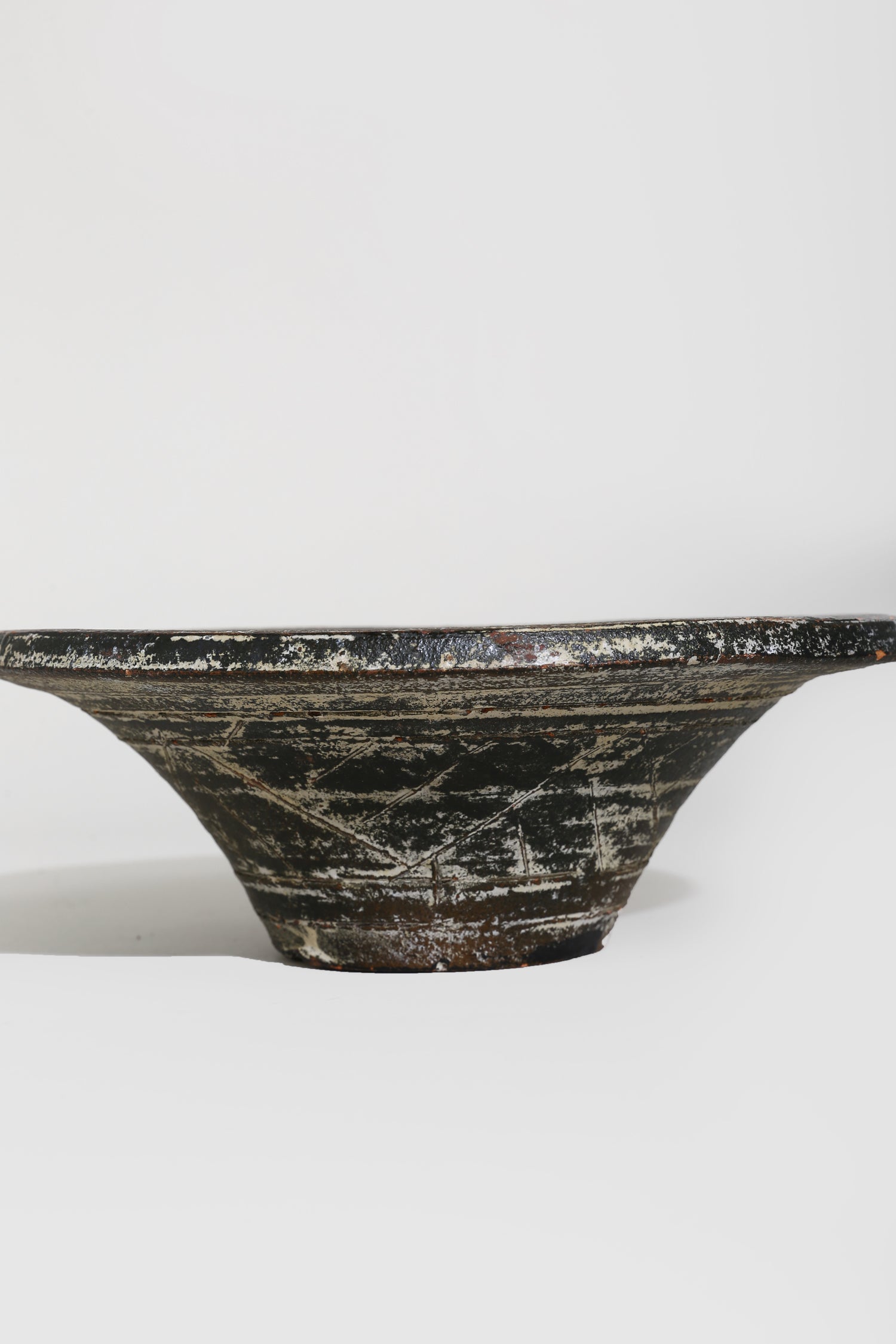 Textural Artisan Pottery Bowl