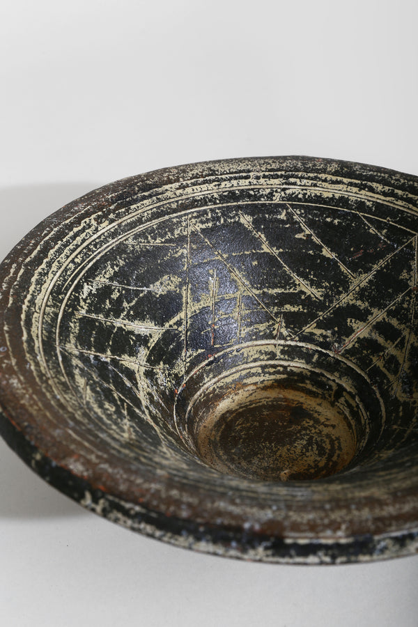 Textural Artisan Pottery Bowl