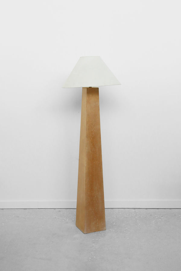 Architectural Wood Floor Lamp