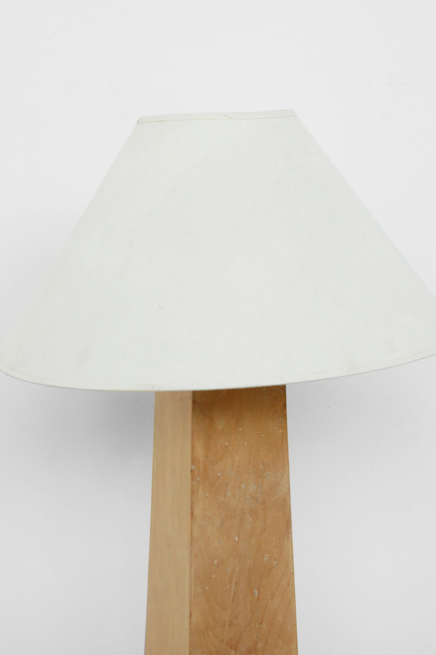 Architectural Wood Floor Lamp