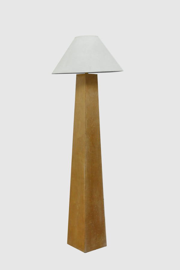Architectural Wood Floor Lamp