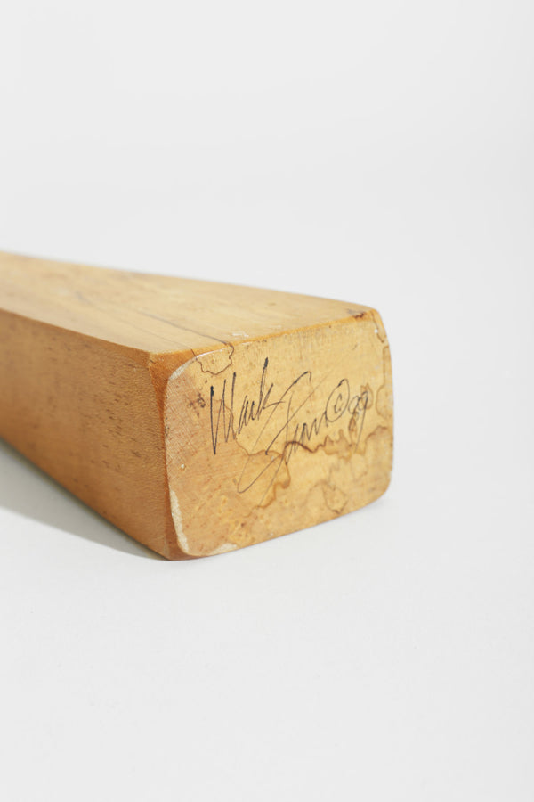 Sculptural Wood Candleholder Set