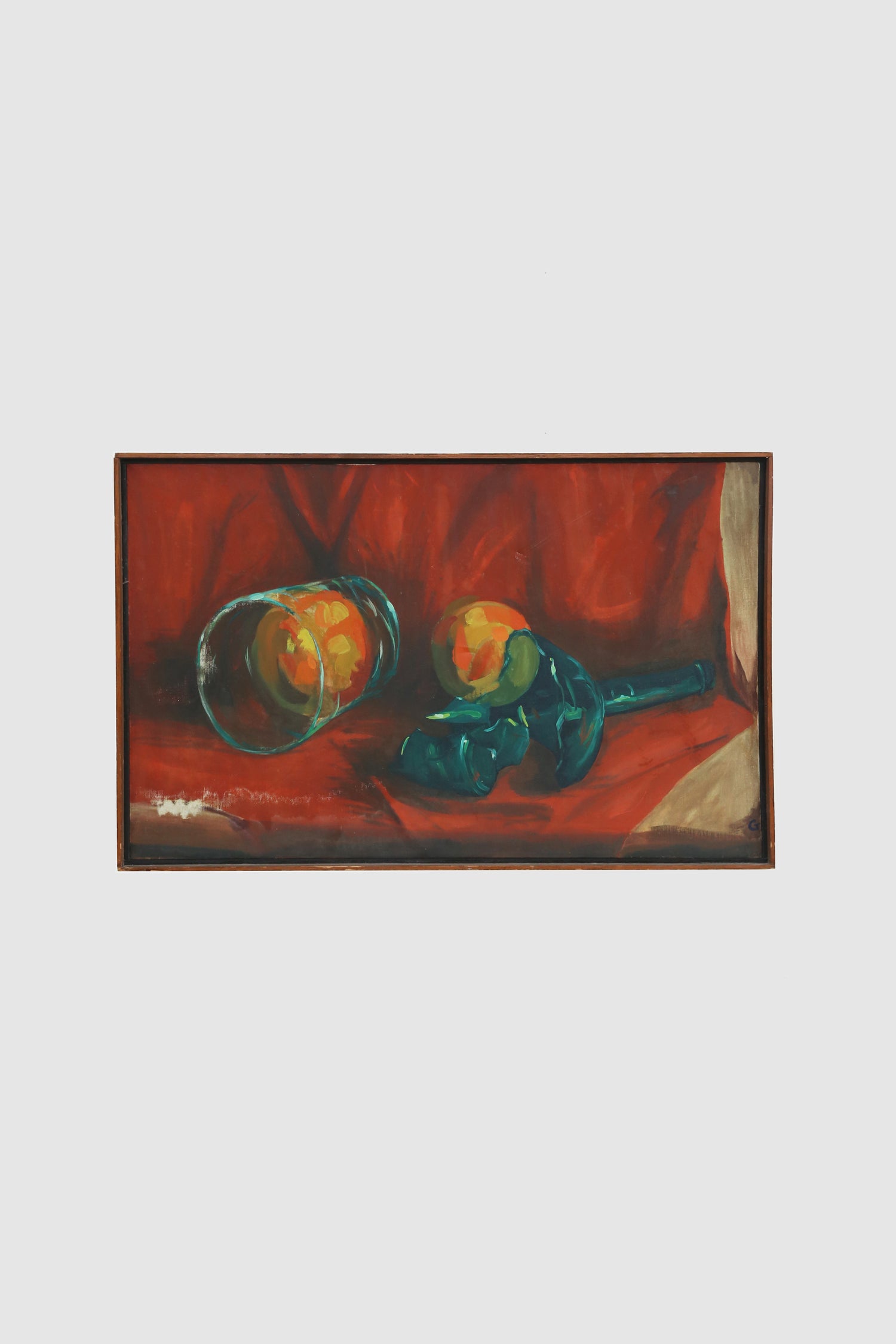 Red Still Life Painting, '75