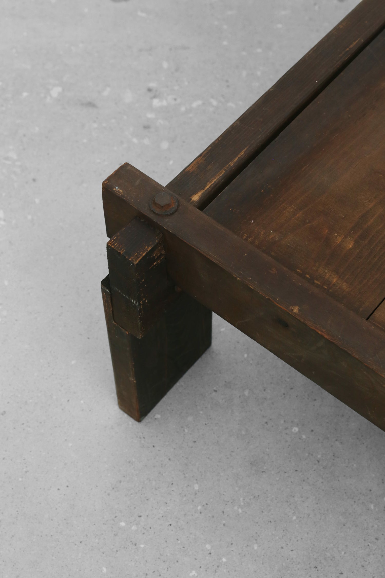 Primitive Rectangular Coffee Table