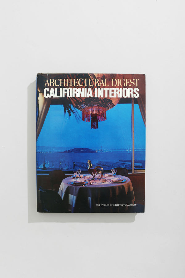 Architectural Digest California Interiors Book