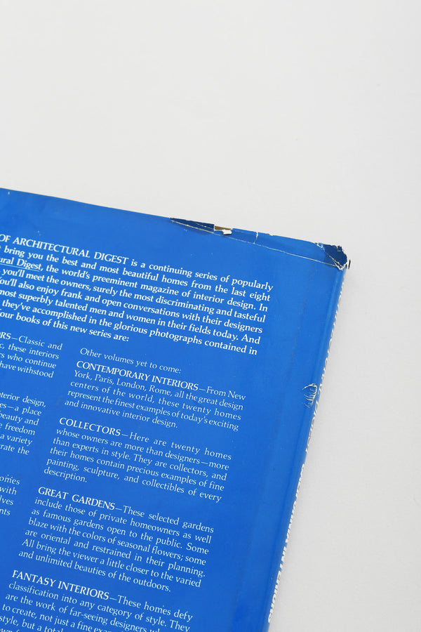 Architectural Digest California Interiors Book