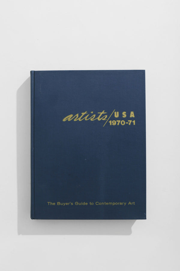 Artists - USA 1970-71 Book