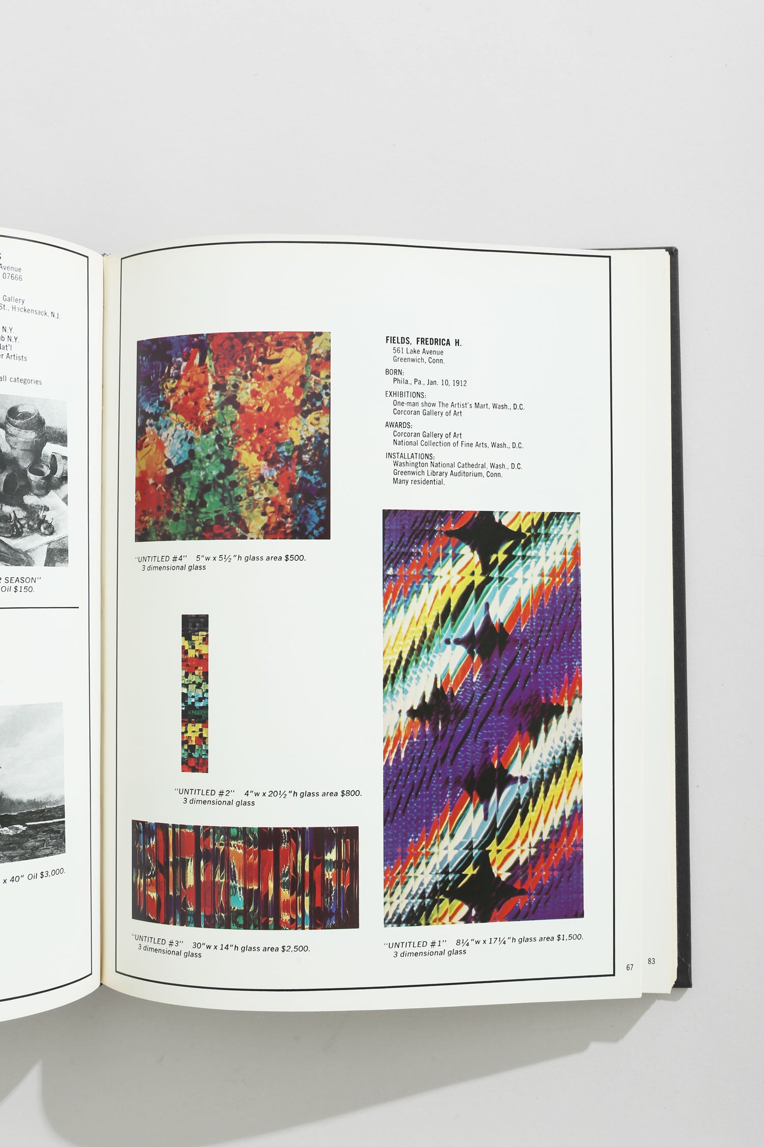 Artists - USA 1970-71 Book