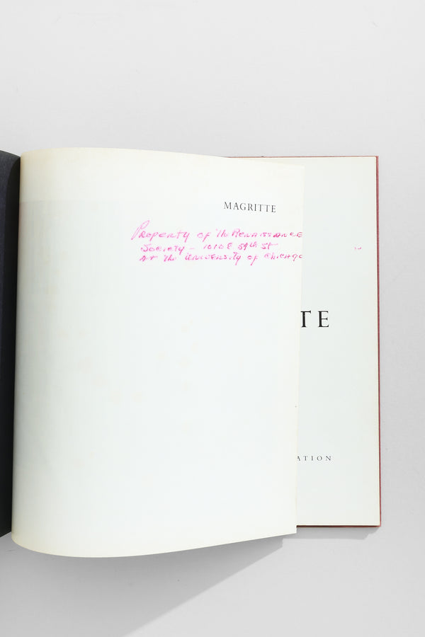Magritte Catalog Book