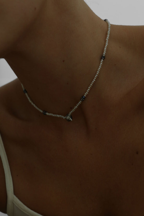 Pearl and Shell Necklace