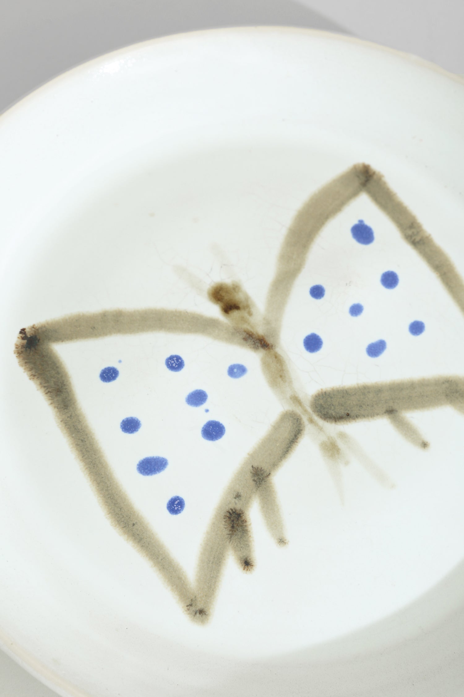 Butterfly Ceramic Studio Plate