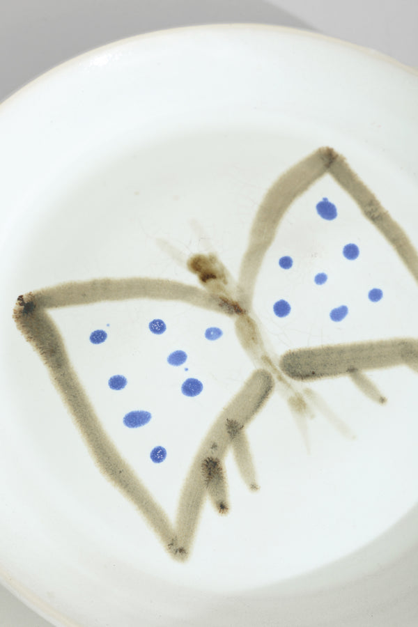 Butterfly Ceramic Studio Plate