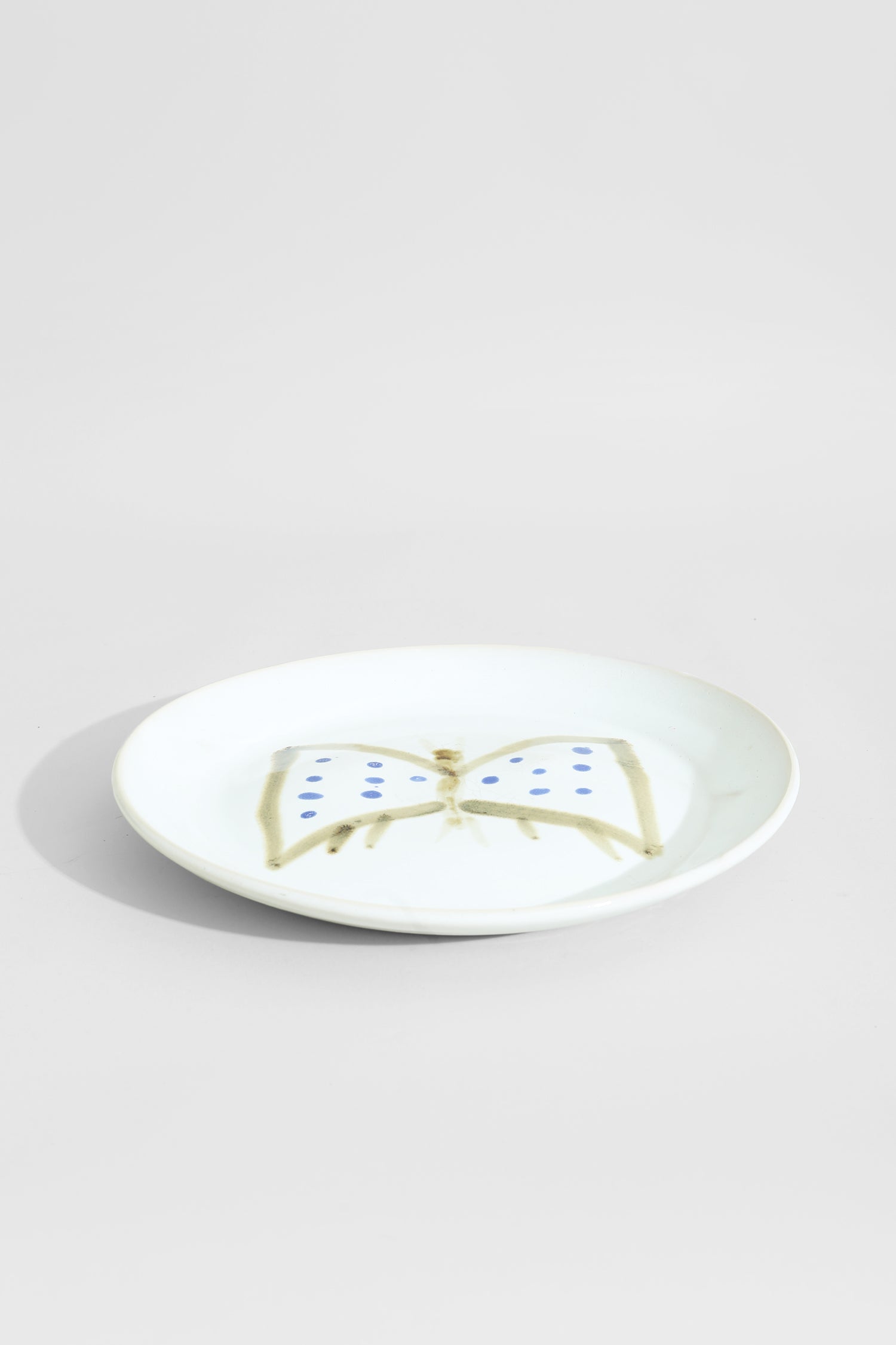 Butterfly Ceramic Studio Plate