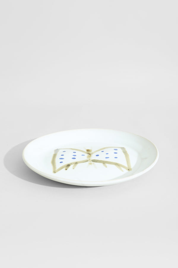 Butterfly Ceramic Studio Plate
