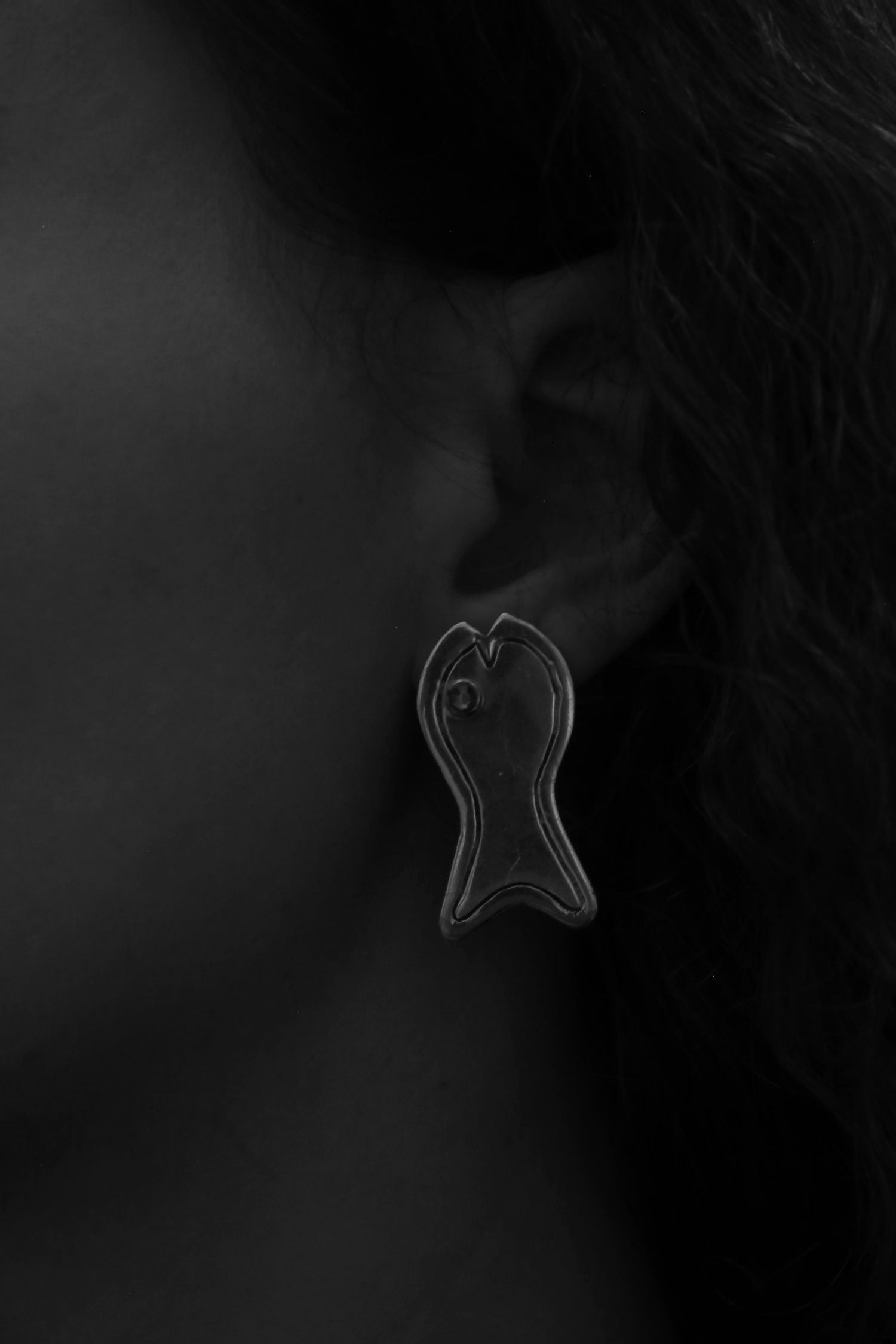 Sterling Fish Earrings