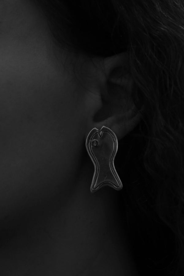 Sterling Fish Earrings